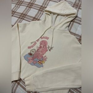 Limited Edition Valfre cropped hoodie